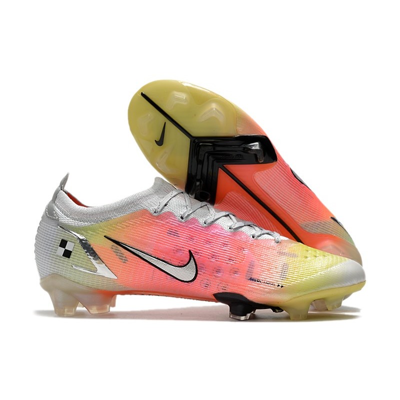 Nike Mercurial Vapor XIV Elite FG Bílý Růžový stříbrný